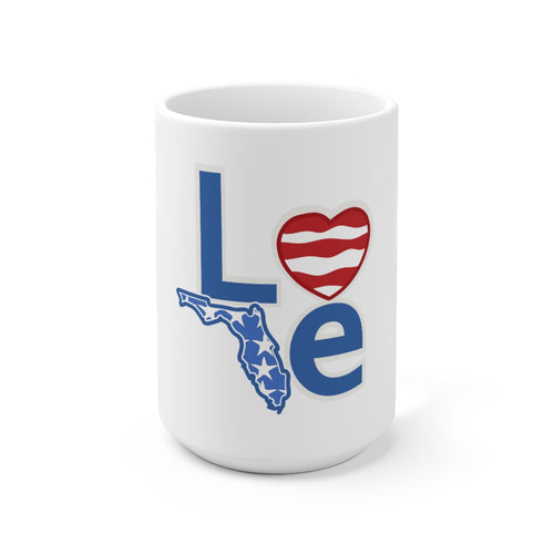 Love Florida Ceramic Mug 15oz