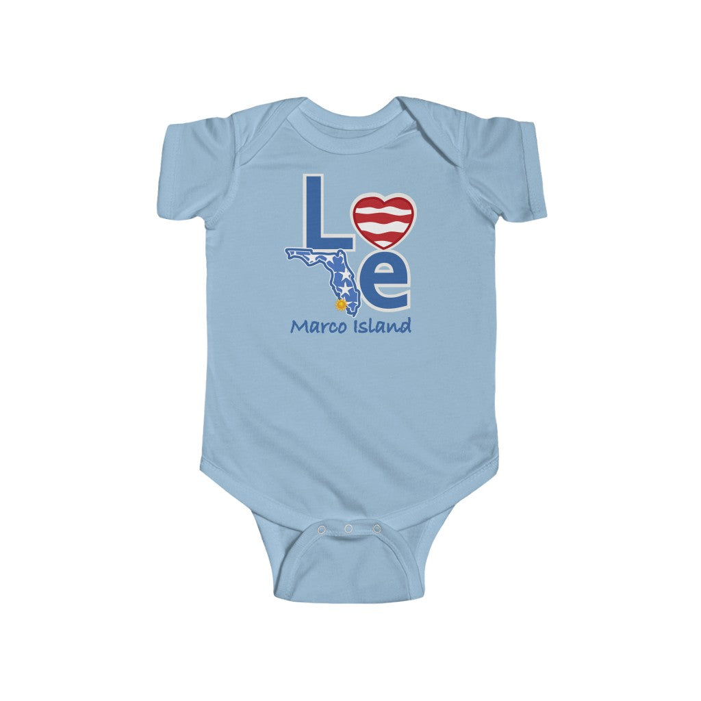 Love Marco Island Infant Fine Jersey Bodysuit (3.0211009)