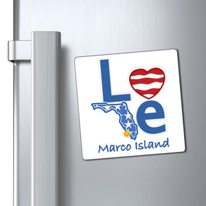 Love Marco Island Florida Magnets (.210718)