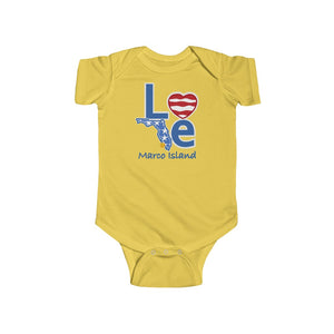 Love Marco Island Infant Fine Jersey Bodysuit (3.0211009)