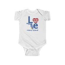 Load image into Gallery viewer, Love Marco Island Infant Fine Jersey Bodysuit (3.0211009)