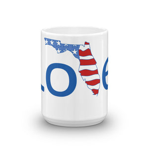 Love Florida USA Coffee Mugs