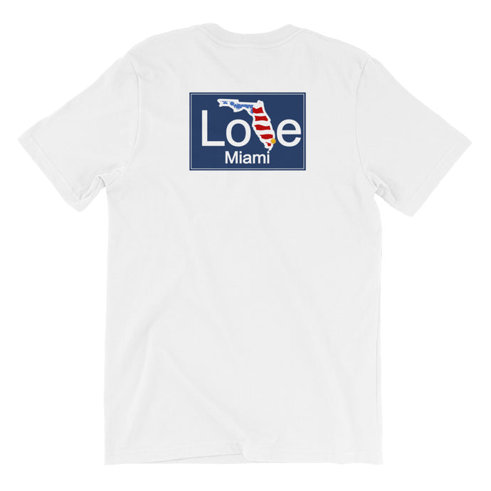 Unisex Love Miami Short-Sleeve T-Shirt