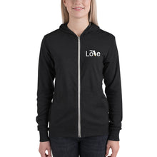 Load image into Gallery viewer, Unisex Simple Love Florida zip hoodie