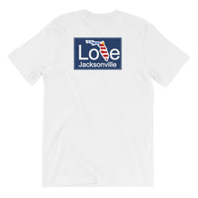 Load image into Gallery viewer, Unisex Love Jacksonville Short-Sleeve T-Shirt