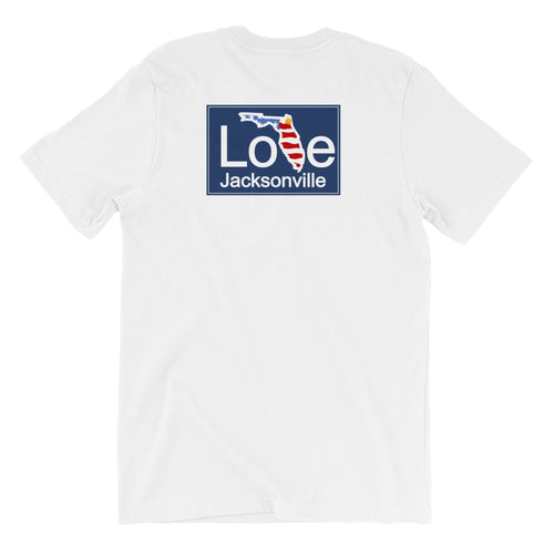 Unisex Love Jacksonville Short-Sleeve T-Shirt