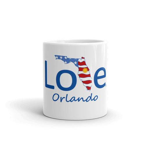 Love Orlando, Florida, and the USA coffee mug