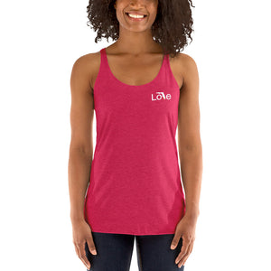 Women's Simple Love Florida Racerback Tank