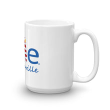 Load image into Gallery viewer, Love Jacksonville, Florida, and the USA coffee mug