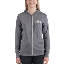 Load image into Gallery viewer, Unisex Simple Love Florida zip hoodie