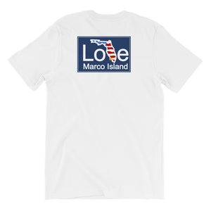 Unisex Love Marco Island Short-Sleeve T-Shirt