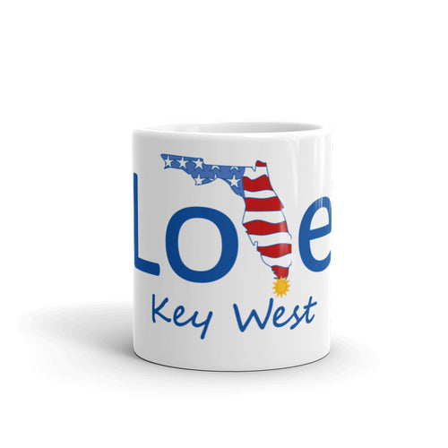 Love Key West, Florida and the USA Coffee Mugs