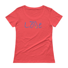 Load image into Gallery viewer, Ladies&#39; Script Love Florida Scoopneck T-Shirt